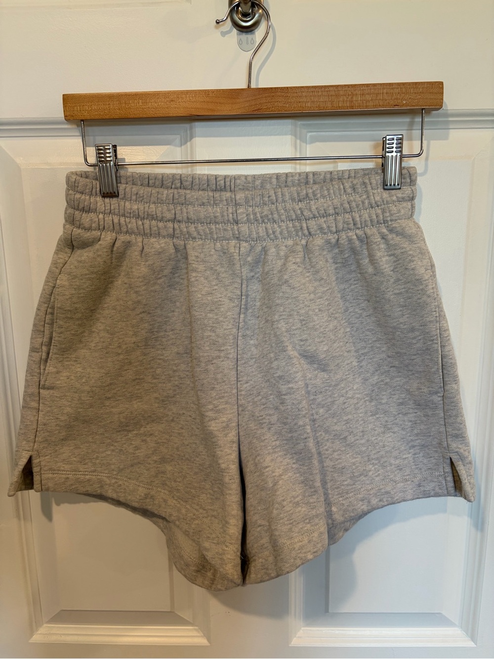 Abercrombie & Fitch Light Gray Athletic Lounge Shorts